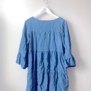 ZARA babydoll denim dress